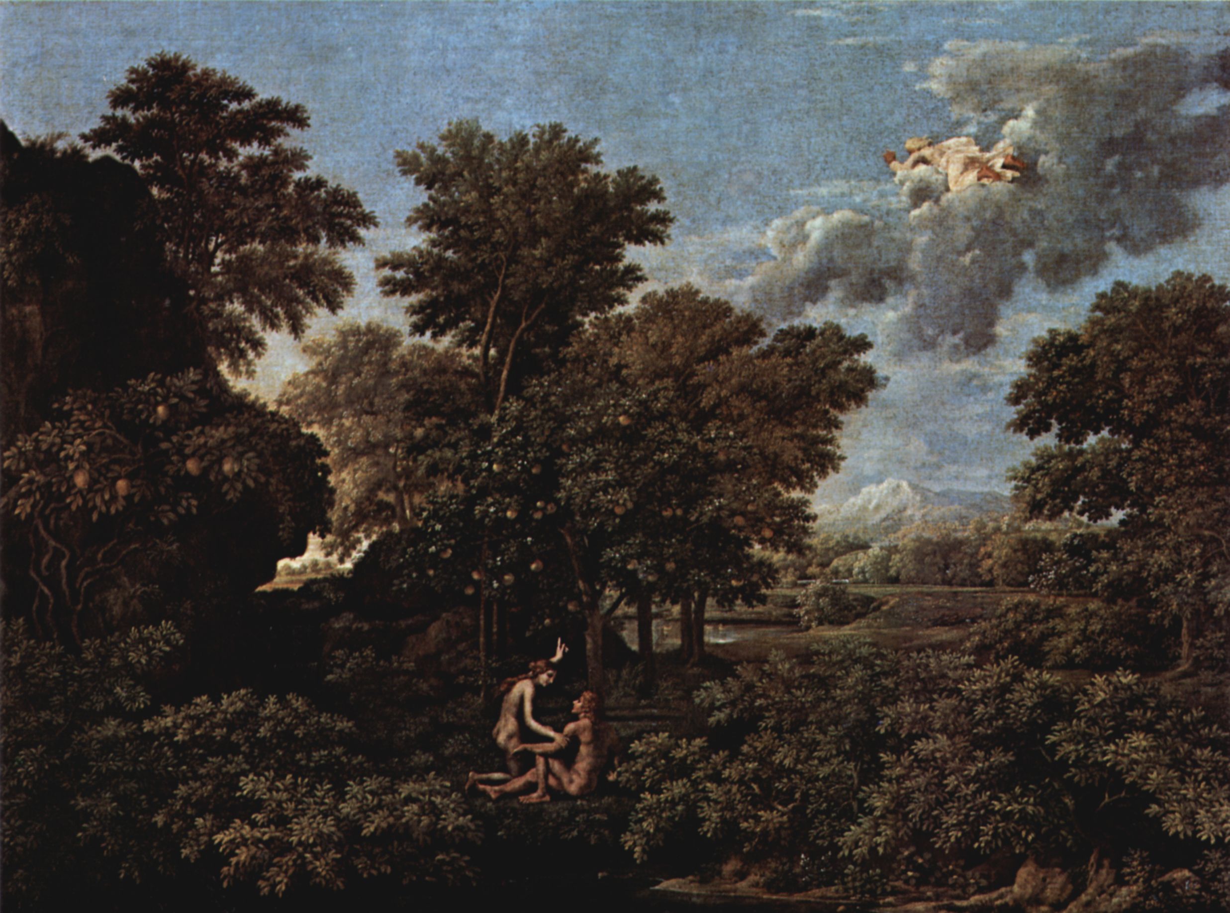 Spring (The Earthly Paradise), Nicolas Poussin, 1660