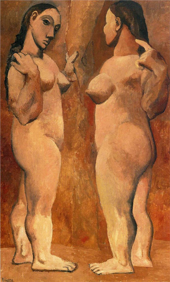 Two Nude Women, Pablo Picasso, 1906