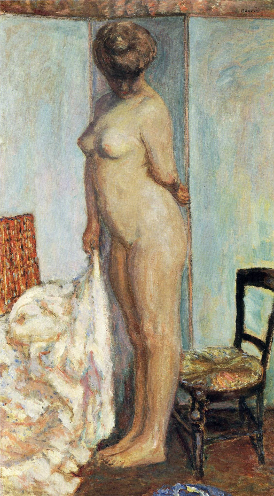 Tall Nude (Also Known As Woman Nude Standing), Pierre Bonnard, 1906