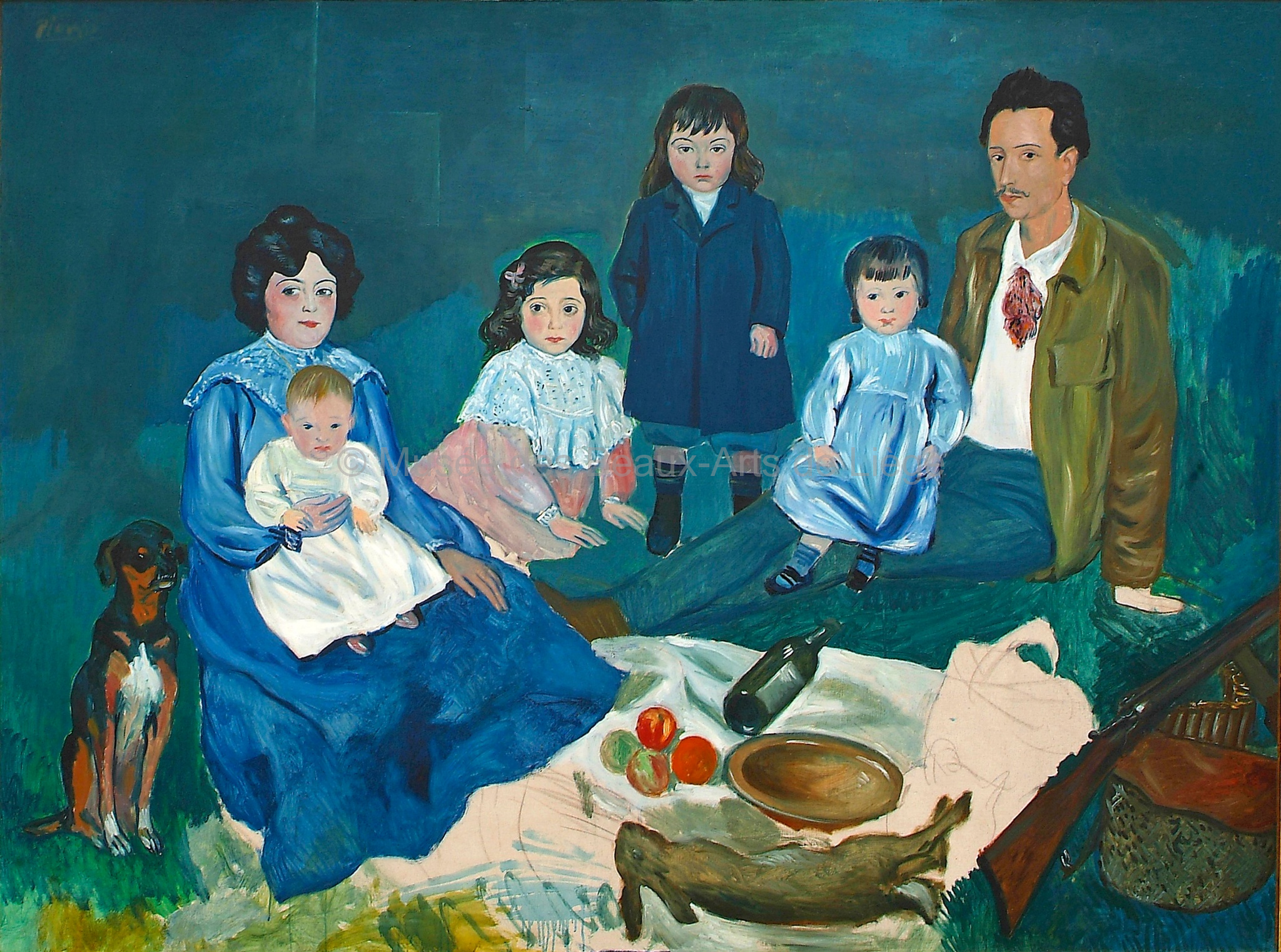 Pablo Picasso, 1903, La Famille Soler