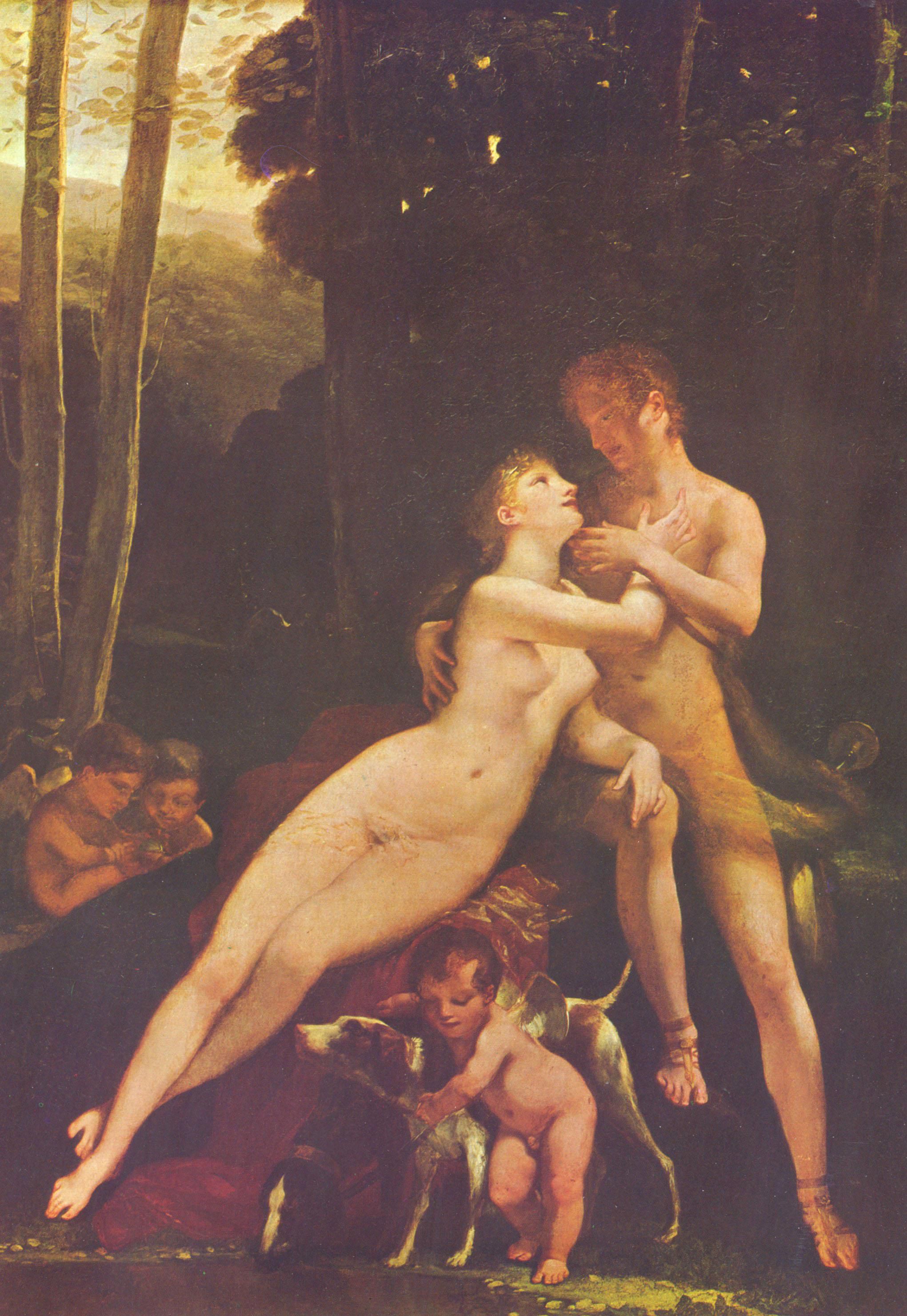 Pierre Paul Prud'hon - Venus and Adonis - c.1810