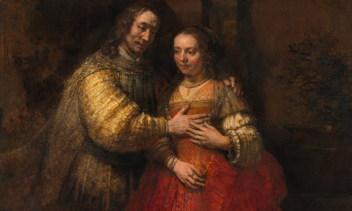 Rembrandt, The Jewish Bride (c1666)