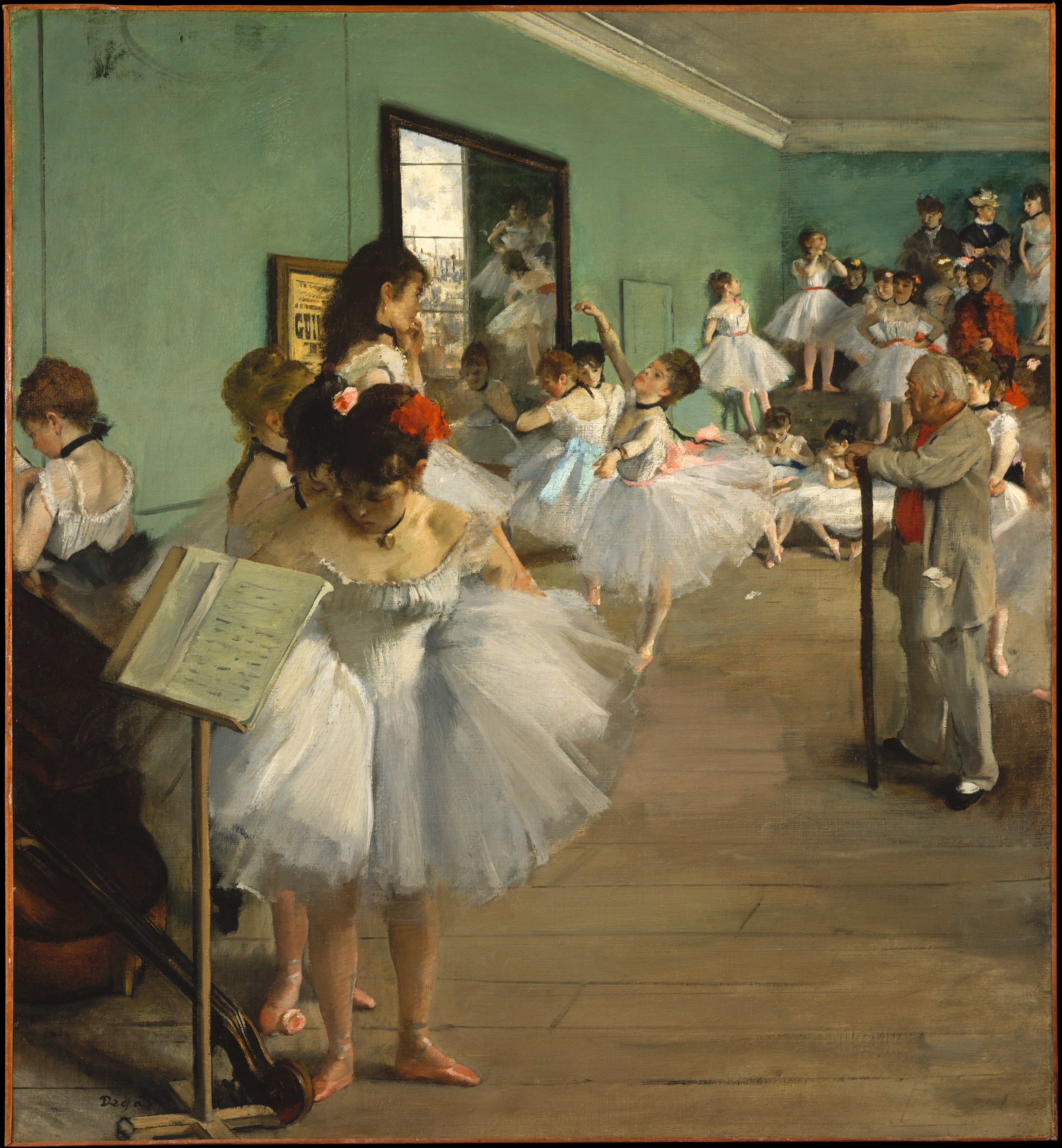 The Dance Class, Edgar Degas (French, Paris 1834–1917 Paris)