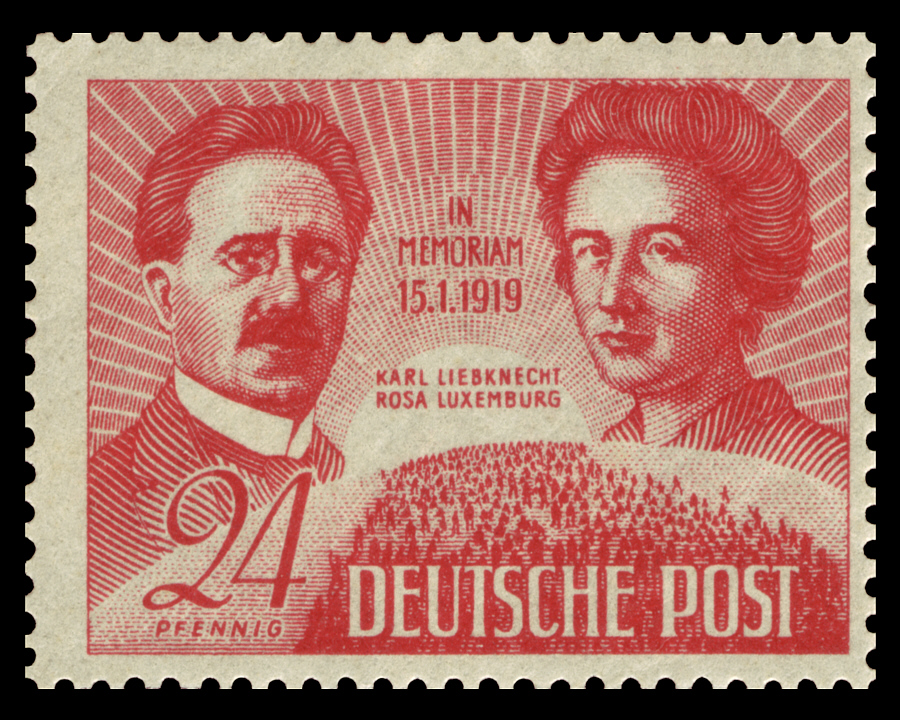 Karl Liebknecht και Rosa Luxemburg