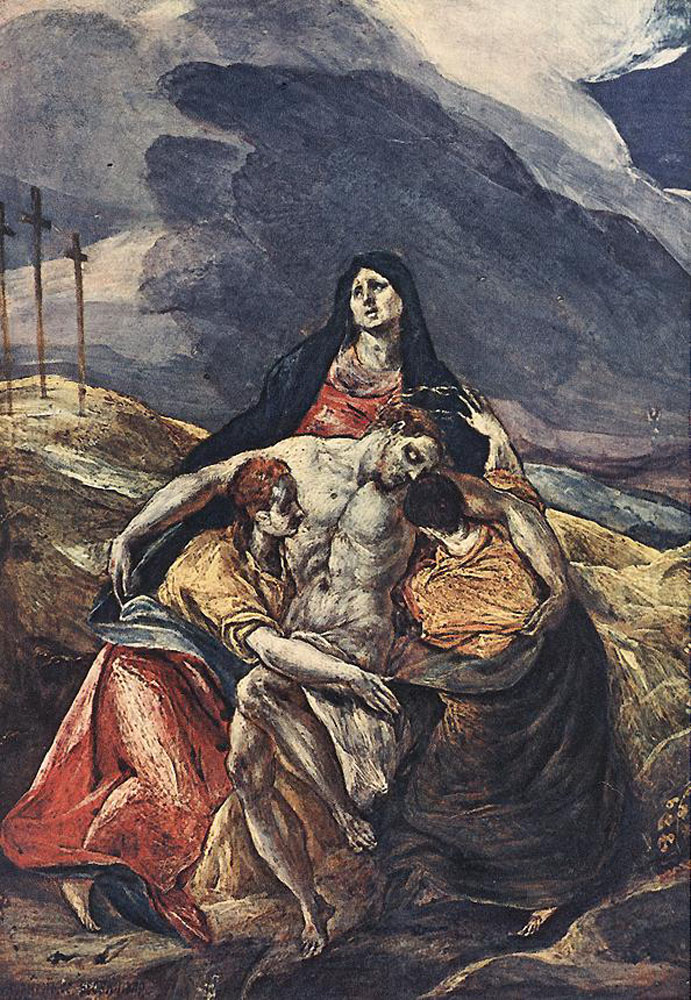 Pietà (The Lamentation Of Christ), El Greco