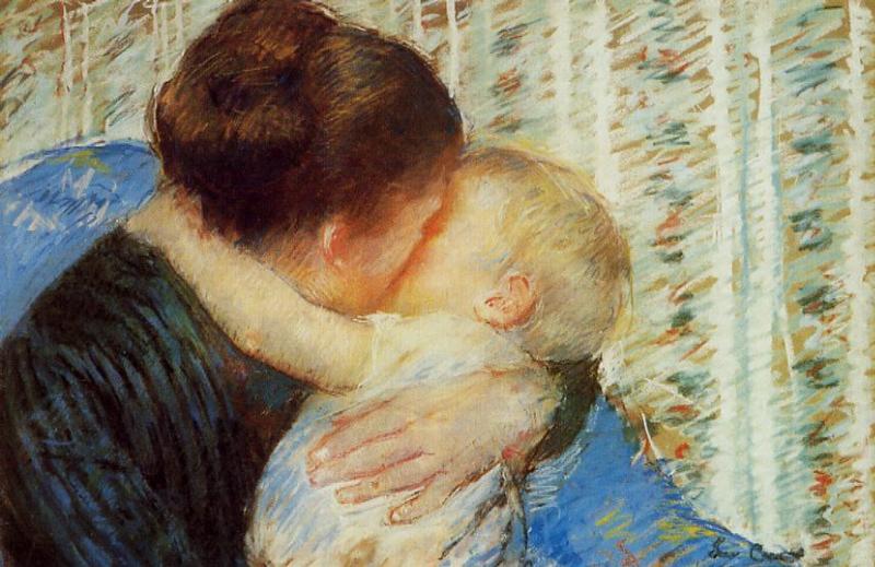 Mother And Child, Mary Cassatt, Private Collection