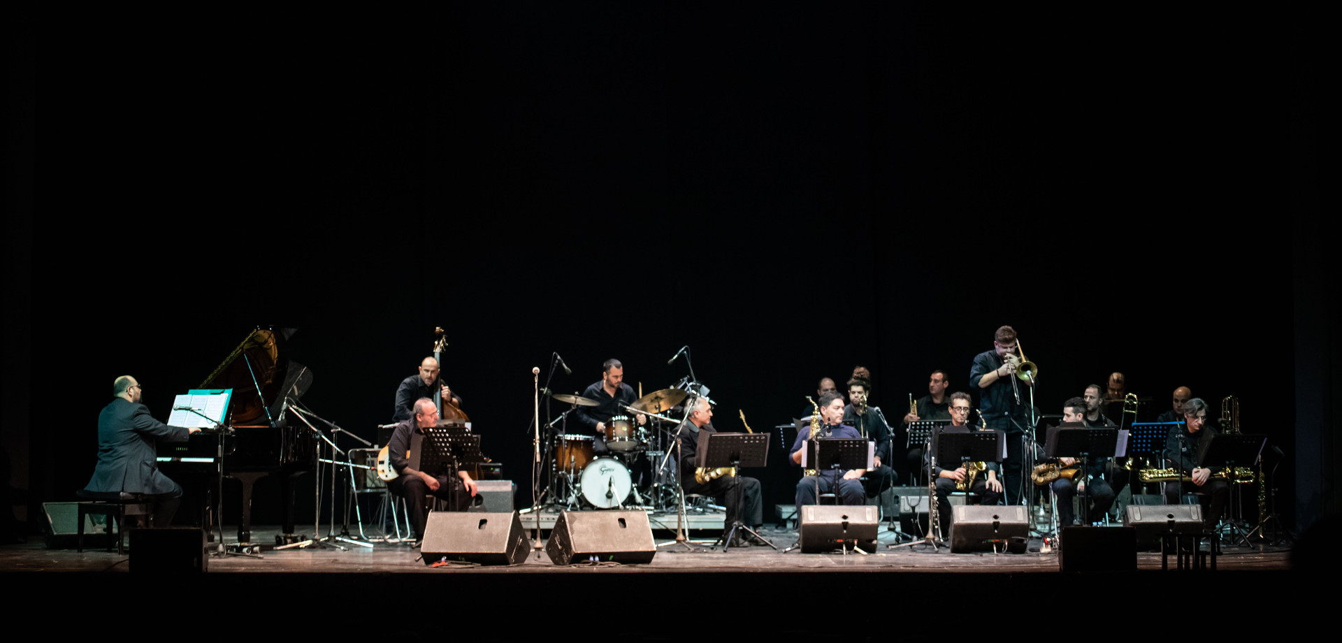 Athens Big Band, Γιώργος Κοντραφούρης & Εύη Σιαμαντά