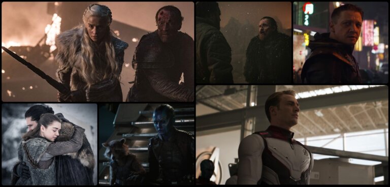"Αvengers: Εndgame" & "Game of Thrones":